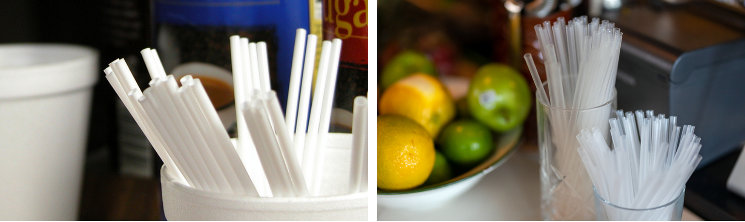 Compostable straws made by PHA